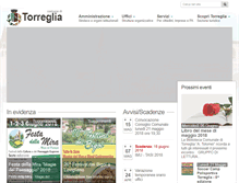 Tablet Screenshot of comune.torreglia.pd.it